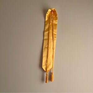 Gold Yellow Graduation Stole + Cord school grad college university STEM honors